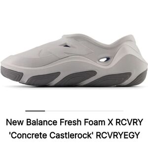 Men's New Balance Fresh Foam X RCVRY sandals sz 12 Gray